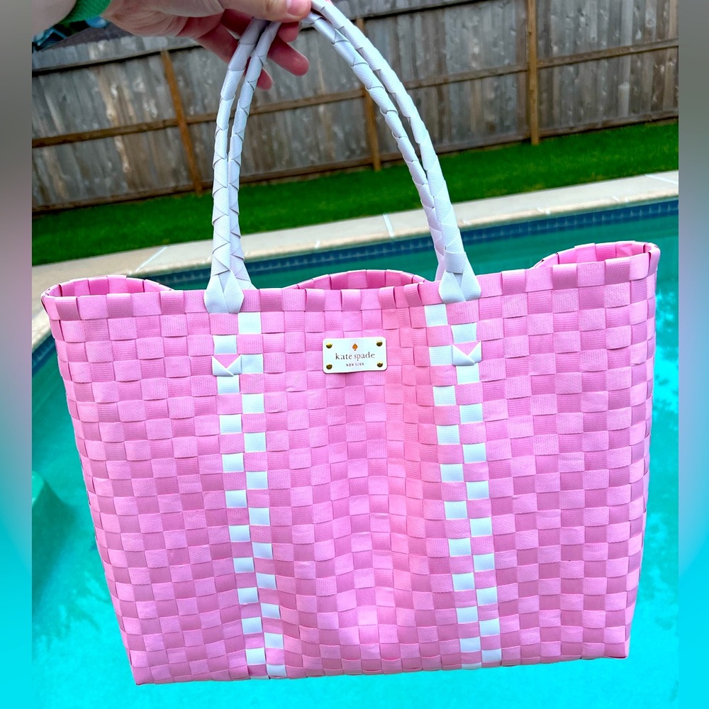 Kate Spade woven tote